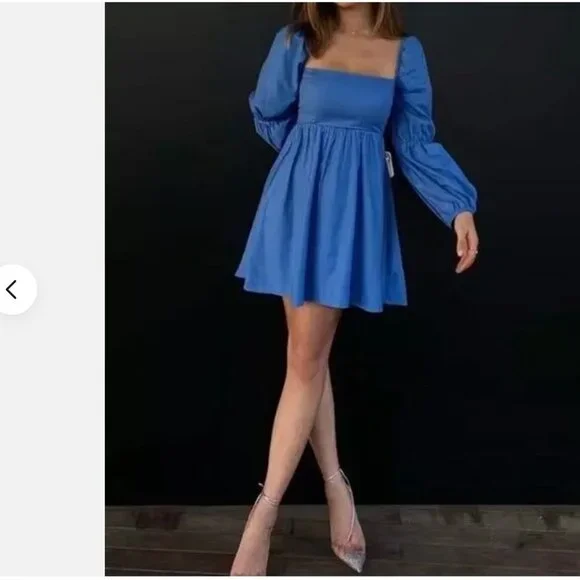 Reformation Michela Dress USA small/Medium size listed is 6 - Picture 4 of 10